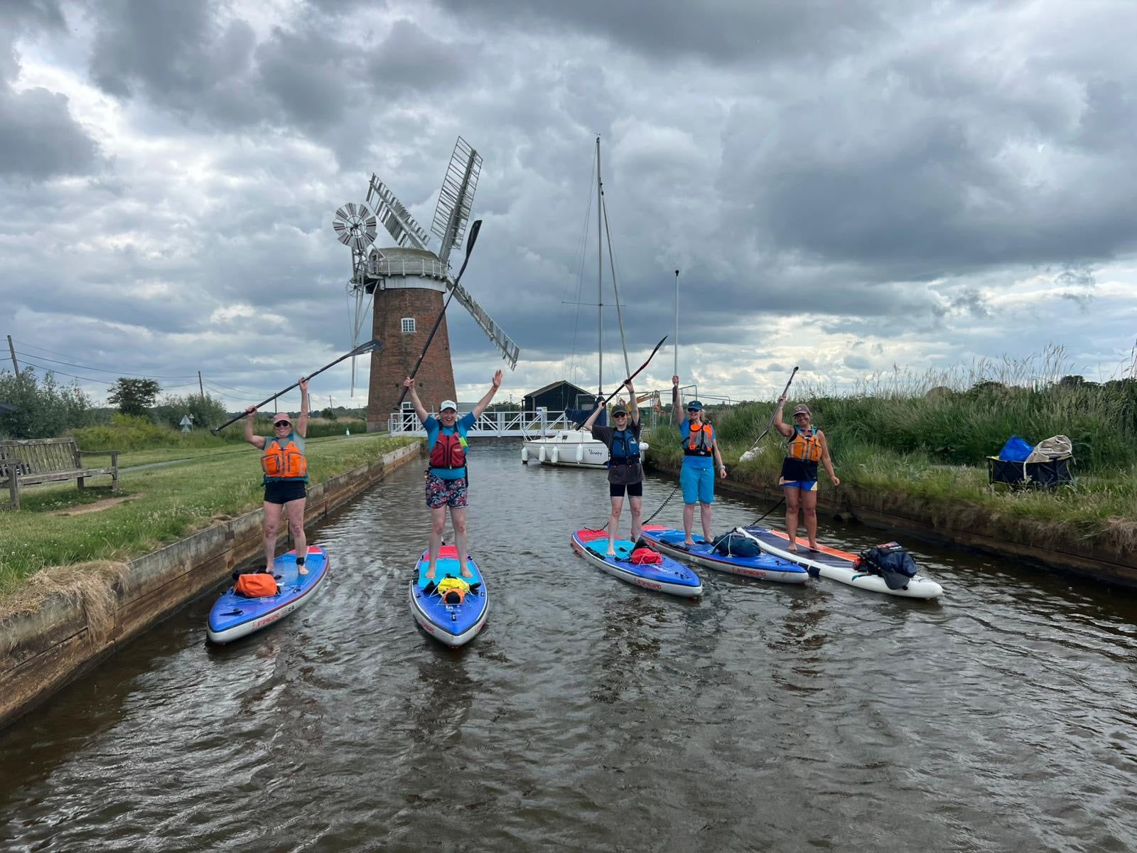 Intermediate paddleboard session